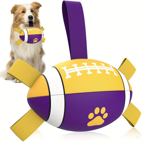 Pfoten-Perfekt Spielfußball – Nachhaltiges Gummi Interaktives Hundespielzeug