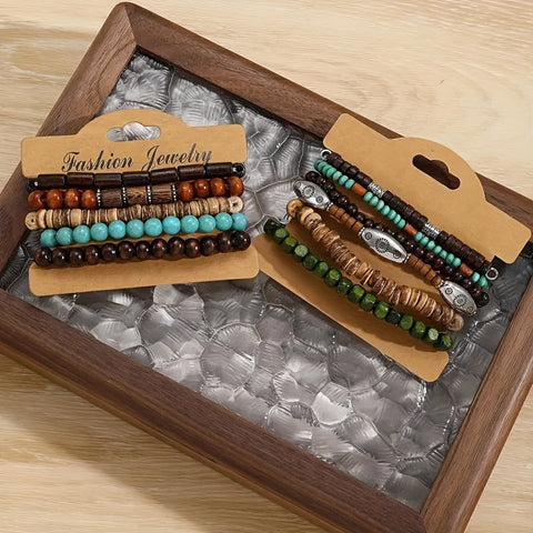 Natürliche Armbänder Set – Für einen stilvollen Auftritt