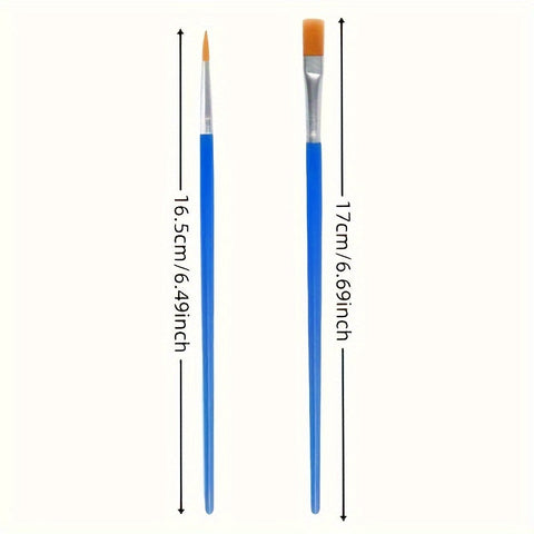 Professionelles Pinselset – Geeignet für Öl-, Acryl- und Aquarellmalerei
