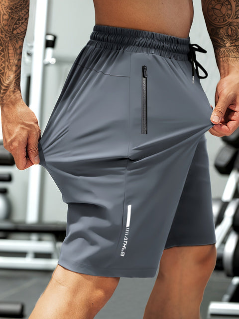 Atmende Sportshorts mit Reißverschlusstaschen – Flexibel und Komfortabel für Outdoor-Aktivitäten