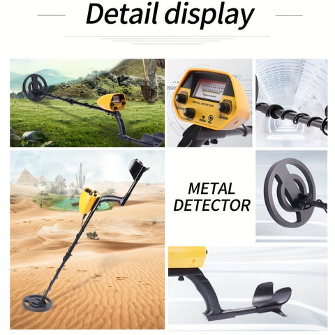 Praktischer Metalldetektor - Einfach zu Bedienen und Kompakt für Outdoor-Abenteuer