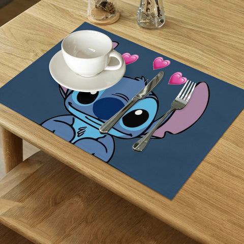 Disney Stitch Platzdeckchen – Süßer Cartoon für Küchen- und Tischdekoration