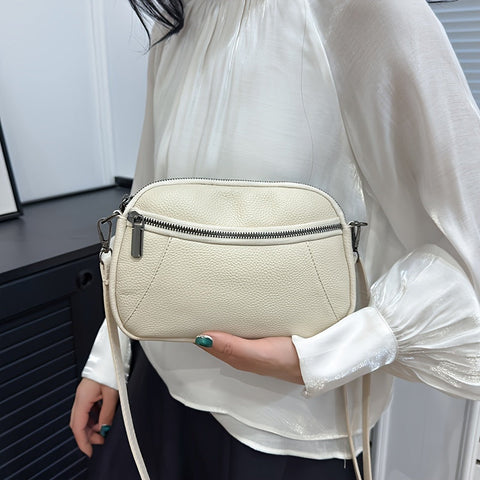 Klassisch Chic Leder Crossbody – Zeitlos und Funktional