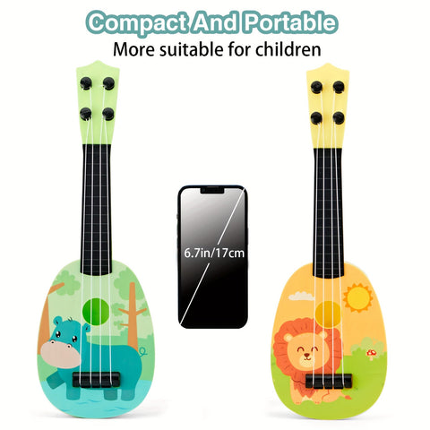 Süße Ukulele für Kinder – Fröhliches und Buntes Musikinstrument für Anfänger