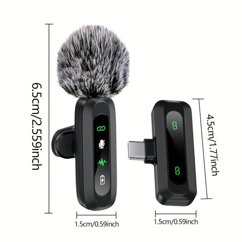 SoundClip Drahtloses Lavalier-Mikrofon - Für Smartphones und Tablets