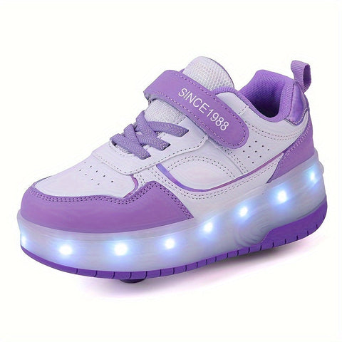 GlowRiders Roller Sneakers - Für Kinder mit Lichtspektakel
