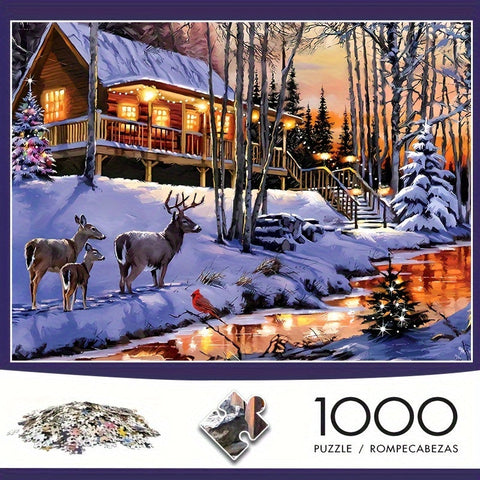 Winterliche Puzzlespaß – Für gemütliche Abende
