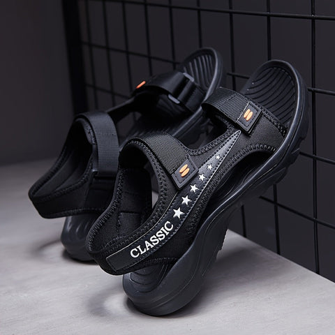 Herren Klassische Sportsandalen – Bequeme EVA-Sohle mit Verstellbaren Riemen