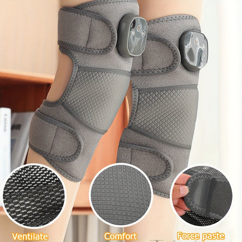 Drahtlose Knie- und Beinmassager mit Wärmefunktion – Verstellbare Kompression für optimale Schmerzlinderung