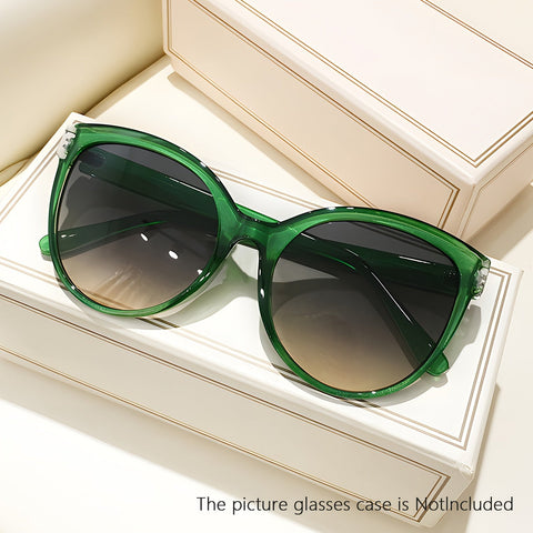 Luxe Cat-Eye Sonnenbrille für Damen – Übergroß und Stilvoll für Sonnige Tage