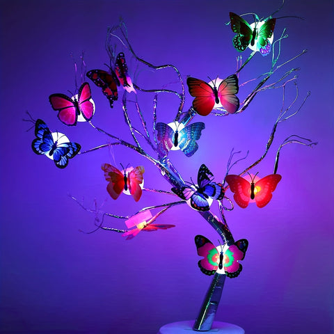 ButterflyGlow LED Lampen - Magische 3D Schmetterling Stimmungsbeleuchtung