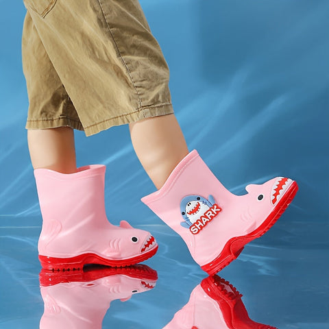 Sharky Regenstiefel für Kinder - Verspielter Wasserdichter Schutz