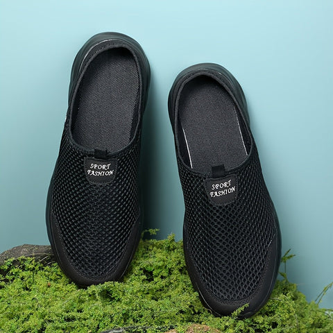 Herren Atmungsaktive Slippers – Leichtgewicht Mesh Komfort