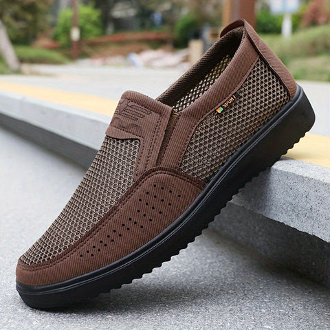 Atmungsaktive Mesh Herren Sneakers – Stilvoll und Komfortabel für Aktive Tage und Wanderungen