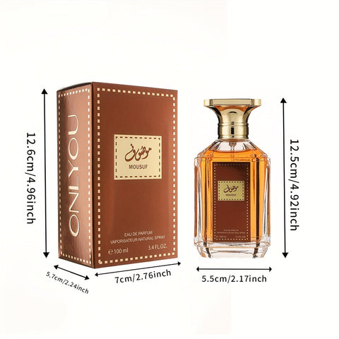 Mousuf Mannen Eau de Parfum – Sandelholz & Amber Essenz