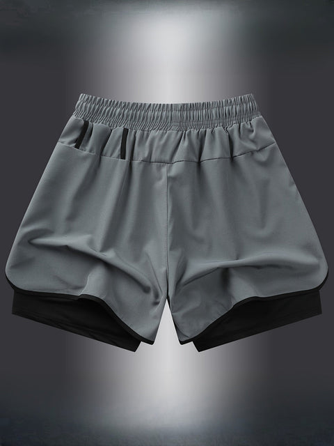 Geometrische Sportshorts für Damen – Stilvoll und Atmungsaktiv für Fitness und Laufen