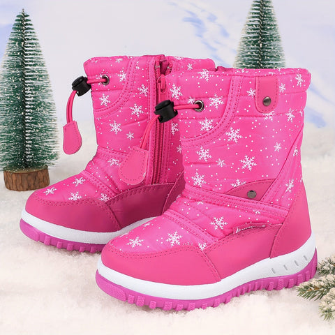 Fröhliche Winterstiefel für Kinder - Wärme und Spaß im Schnee