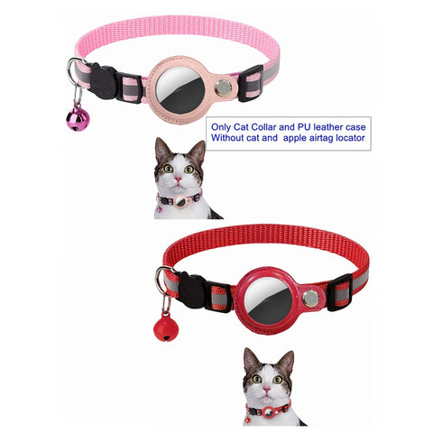 Reflektierendes Katzenhalsband – Sicherheitsverschluss und Glocke für zusätzliche Sichtbarkeit