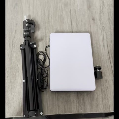 Verstellbares Lichtstativ und Lampe – Ideal für Fotografie, Studio-Setups und Videoaufnahmen