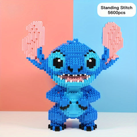 Stitch 3D Baupuzzle – Farbintensives und Detailliertes Modell für Kreative Bauherren