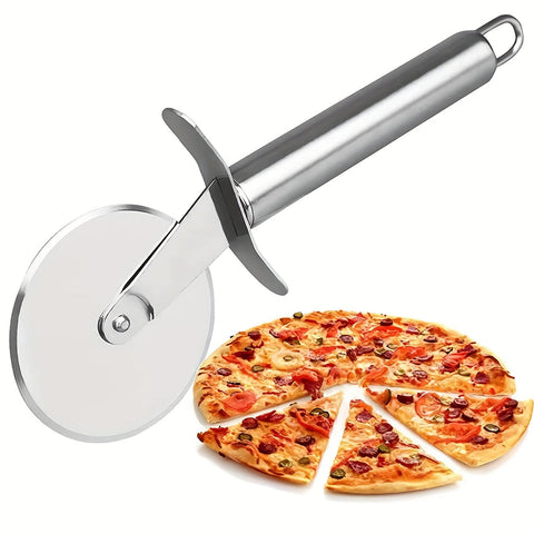 Edelstahl Pizzaschneider – Effizientes und Stilvolles Küchenwerkzeug für Perfekte Stücke
