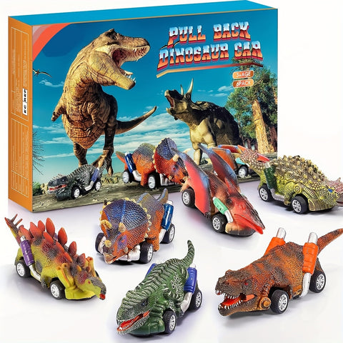 Dino Racer Spielset - Flotte Dino Fahrzeuge für abenteuerlustige Kinder