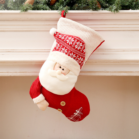 Charmante Weihnachtsstrumpf – Fröhlich und gemütlich