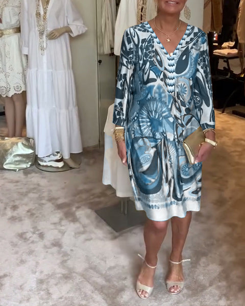 Vintage Vibe Kleid - Elegant und Bequem für Jeden Anlass