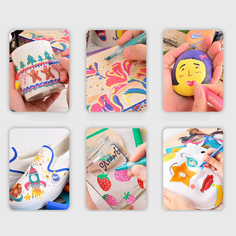 Kreative Acrylfarben Stifte - Für Kunst und Kreativität