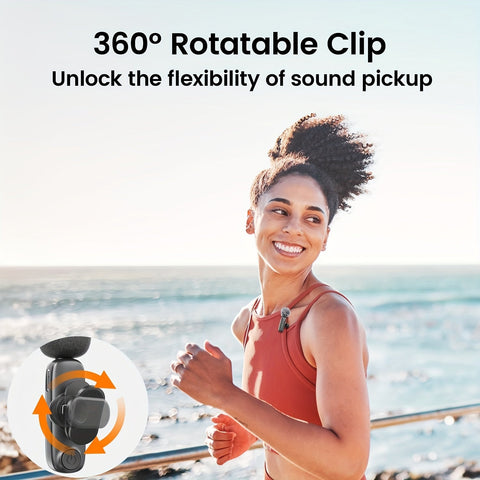 SoundClip Drahtloses Lavalier-Mikrofon - Für Smartphones und Tablets