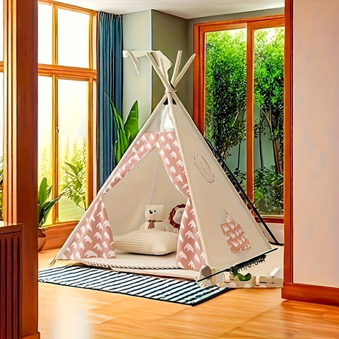 KiddieTipi Multifunktionales Tipi-Zelt - Weiche Zelte für drinnen und draußen