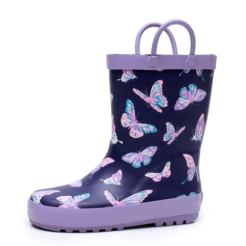 Schmetterling Fröhlichkeit Gummistiefel für Kinder - Verspielter Schutz für