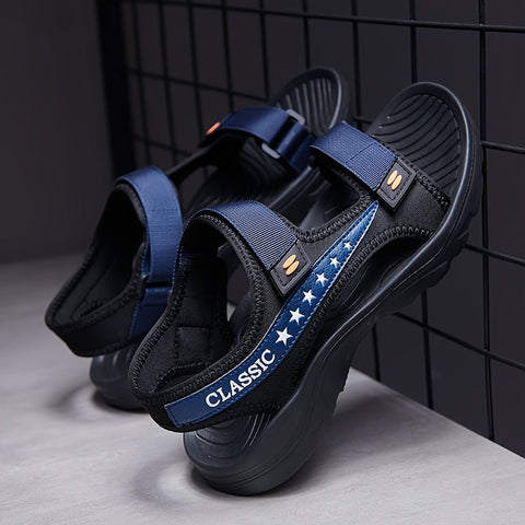 Herren Klassische Sportsandalen – Bequeme EVA-Sohle mit Verstellbaren Riemen