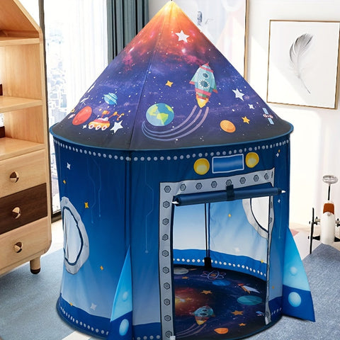 Galaxy Explorer Pop-up Spielzelt - Weltraum-Thema für drinnen und draußen