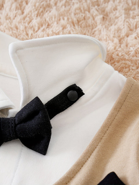 Oliver Gentleman Romper – Schickes Babypaket mit Fliege