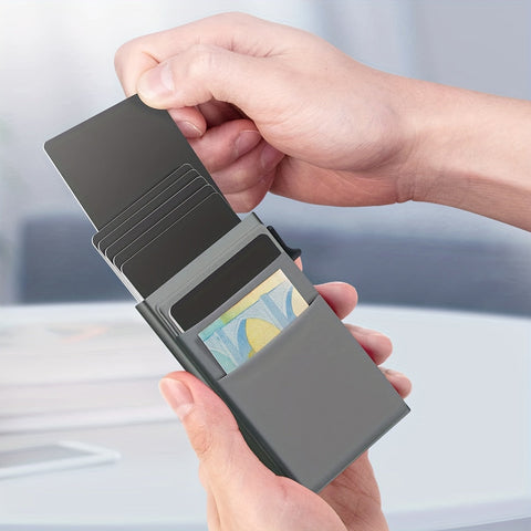 RFID-blockierende Kartenhalter – Automatische Ausgabe und große Kapazität für sicheres Aufbewahren von Karten