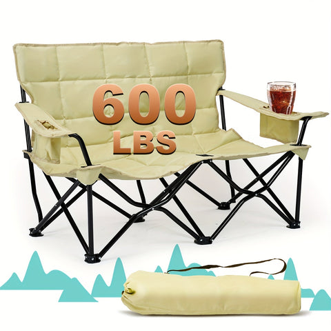 CampEase Loveseat Campingstuhl – Luxuriöser Sitzkomfort für Zwei