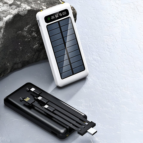 Hohe Kapazität 20.000mAh Solar-Powerbank – Schnelles und Doppelladen