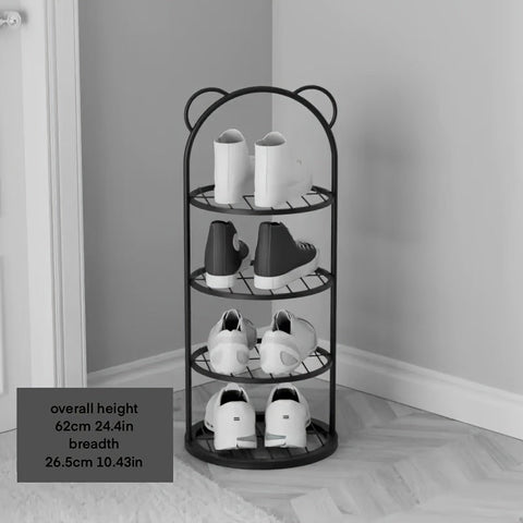 BearStack Vertikale Schuhregale – Clevere Aufbewahrung im kompakten Design