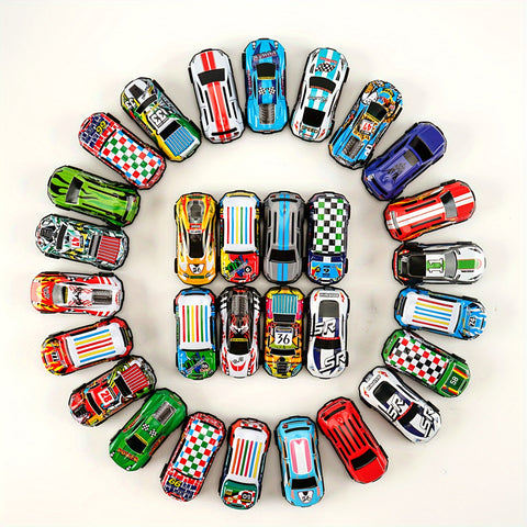 Dynamisches Spielzeugauto-Set mit 50 Autos und Aufbewahrungsbox – Perfektes Geschenk für Kinder