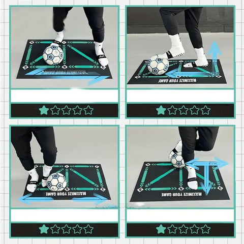 Fußarbeit Trainingsmatte – Verbessere Deine Fußballtechnik Zu Hause