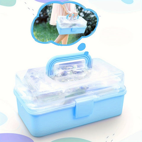 Komplettes Bastelset für Kinder – Kreatives Set mit Aufklebern, Stäbchen, Federn und mehr