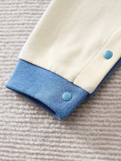 Süßer Elefanten-Overall für Babys – Perfekt für den Herbst und Winter