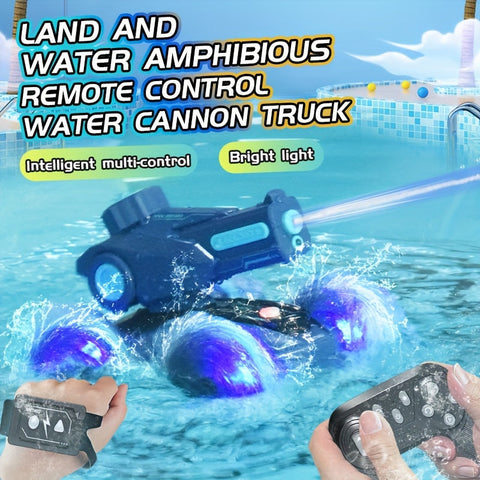 SplashRider Amphibisches RC Wasserkanone Truck – Spritziger Spielspaß