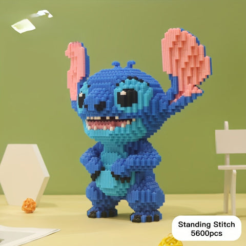 Stitch 3D Baupuzzle – Farbintensives und Detailliertes Modell für Kreative Bauherren