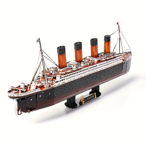 Titanic 3D Metallmodell-Kit – Detailliertes DIY-Modell für kreative Bastler