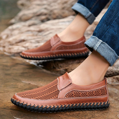Leichte Herren Sandalen – Atmungsaktiv, Bequem und Rutschfest