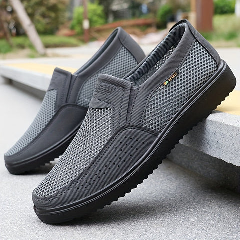 Atmungsaktive Mesh Herren Sneakers – Stilvoll und Komfortabel für Aktive Tage und Wanderungen