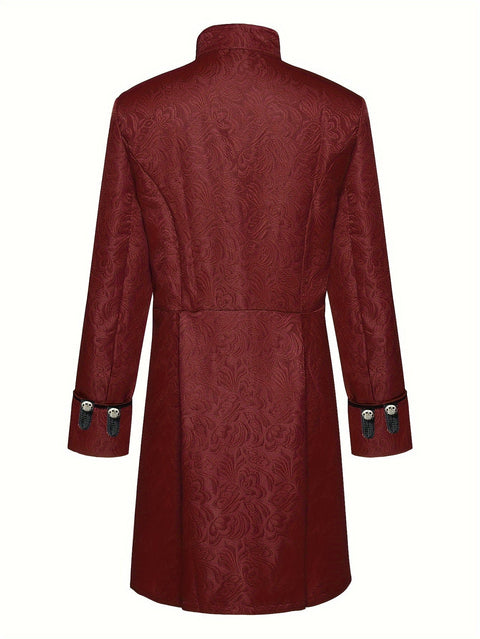 Hendrik Mittelalterliche Jacquardjacke - Stilvolles und Elegantes Outfit für Festliche Anlässe