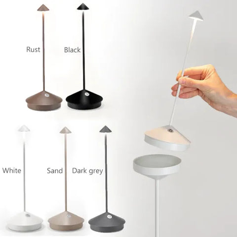 Wiederaufladbare Drahtlose LED Lampe – Wasserdicht & Dimmbare
